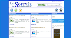 Desktop Screenshot of akonasoftver.sk