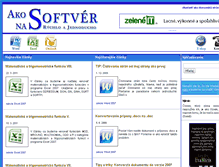 Tablet Screenshot of akonasoftver.sk